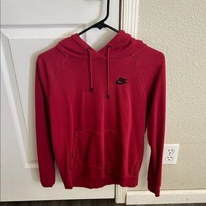 Nike Women’s Red Pullover Hoodie